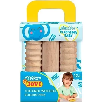 Výtvarná sada JOVI BABY dřevěné válečky - 3ks