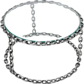 Konferenční stolek INVICTA INTERIOR Konferenční stolek CHAINA 60cm se skleněnou deskou