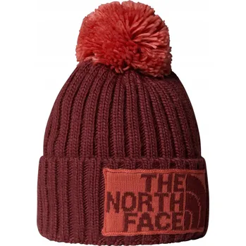 Pokrývka hlavy The North Face zimní čepice beanie červená, univerzální velikost