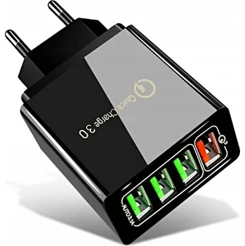 Síťová nabíječka Agmi 4x USB Quick Charge 3.0 univerzální