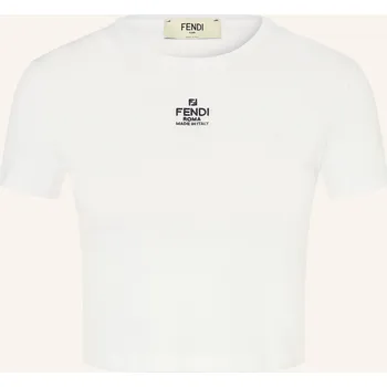 Fendi Dámské Tričko, bílá / černá, 40