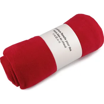 deka Deka mikroflanel 150x200 cm Varianta: 46 červená, Balení: 1 ks