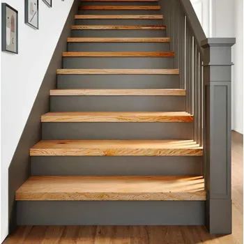 Bytový textil vidaXL Nášlapy na schody 20 ks světle hnědé 100x25x2 cm masivní dub [3282944] Barva: světle hnědá