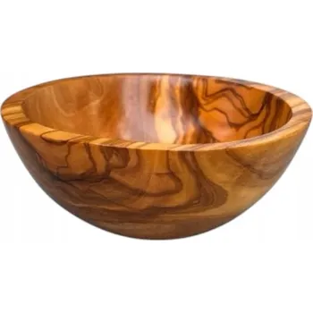 Kulatá mísa z olivového dřeva DMI12 Arkay na chuťovky