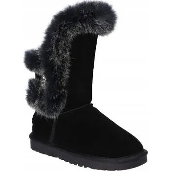 Dámská zimní obuv B029 Sněhule EMU Zimní boty kožené KOŽEŠINA B 38