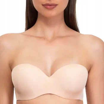 Podprsenka Sielei vyztužená podprsenka béžová velikost 75C