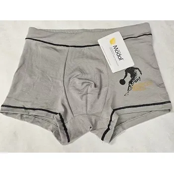 Chlapecké spodní prádlo Chlapecké modalové boxerky Basketball - 110-116 / šedá