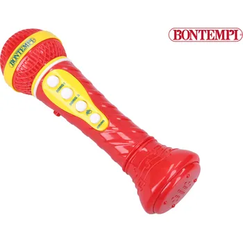 Hudební nástroj pro děti Bontempi Mikrofon Voice Sing-a-Long červený
