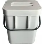 Závěsný koš na bio odpad 5 l béžový