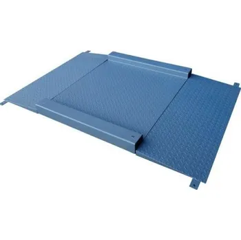 Obchodní váha Nájezdová podlahová váha LESAK 4TU1010L-SP_YA, do 1,5t, 1000x1000mm, lak