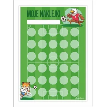 Hra na zahradu Karty motywacyjne piłka nożna 5szt