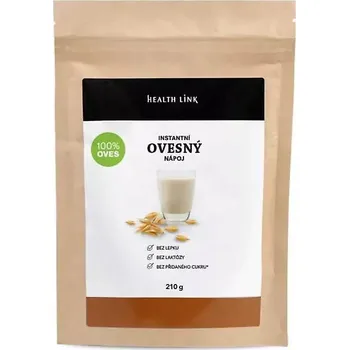 Nápoj HEALTH LINK Instantní ovesný nápoj 210 g