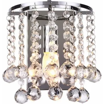 Nástěnné svítidlo Nástěnné Svítidlo do Obýváku Ložnice Glamour Reality London Crystal