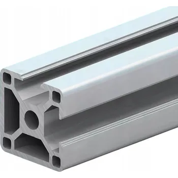 Stavební profil Hliníkový profil T-drážka 3030N 50cm Stříbrný