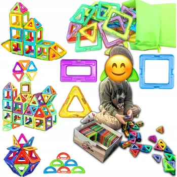 ostatní stavebnice STAVEBNICE VZDĚLÁVACÍ 3D SKLÁDAČKA SADA 48kusů