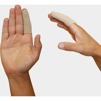 Ortopedické kompresní návleky na prst, lehká komprese 3 ks CATELL Finger light béžová béžová XS Varianta: béžová, L