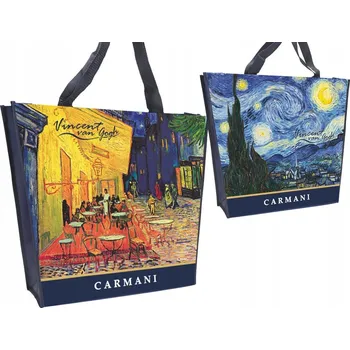 Nákupní taška Carmani, vícebarevná, polyester