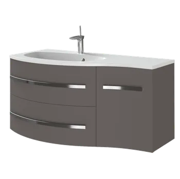 Koupelnový nábytek Lavedo Vanessa Dark Melon 110 koupelnová skříňka s umyvadlem Orientace: Levá, VN-110_DM_LEVA