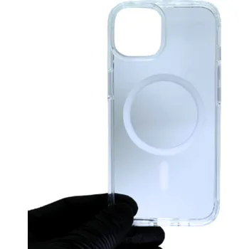 Průhledný MagSafe silikonový kryt PREMIUM iPhone 17