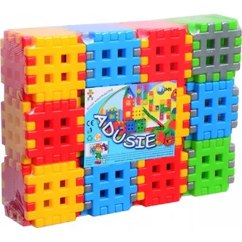 ostatní stavebnice Stavební Stavebnice Mejpol Adusie 72 dílů 9205