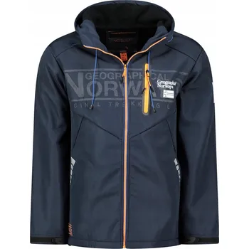 Pánská bunda GEOGRAPHICAL NORWAY bunda pánská RAOUL MEN softshell XL tmavě modrá