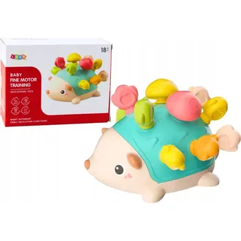 Obraz Senzozorický Ježek Pro Miminka Barevné Tyčinky