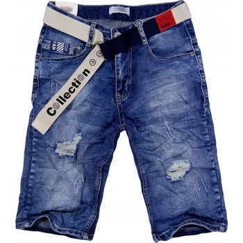 Dámské kraťasy Krátké džínové kraťasy, vícebarevné, s kapsami, velikost 140