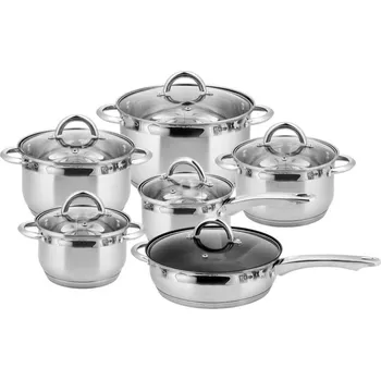 Hrnec Sada hrnců Edel HOFF Nuevo nerezová ocel 12 ks.