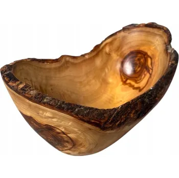 Oválná Mísa z Olivového Dřeva DMIOR23 Arkay na Ořechy a Ovoce