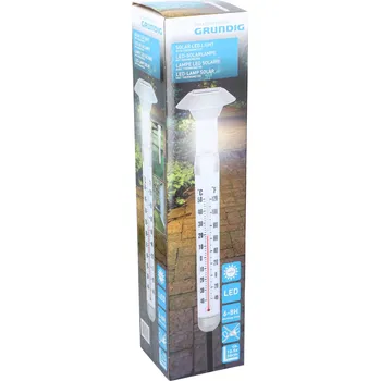 Domácí teploměr Teploměr Grundig 12,5 cm x 65 cm x 12,5 cm stříbrný