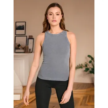 Dámská móda Sinsay - Tank top - šedá - 300AI-09X - 300AI-09X-XXS