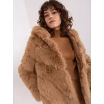 Kožíšek s kapucí AT-KR-2386.00P Camel