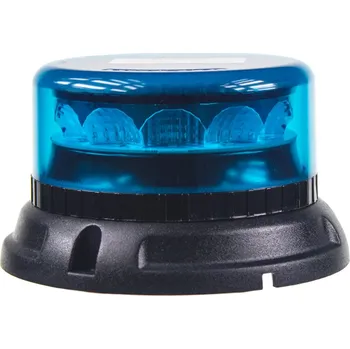 Autoelektronika PROFI LED maják 12-24V 12x3W modrý 133x76mm, ECE R65