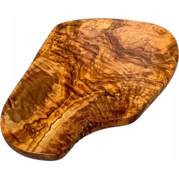 Kuchyňské prkénko Oválné prkénko z olivového dřeva DS35 Arkay pro servírování uzenin a sýrů