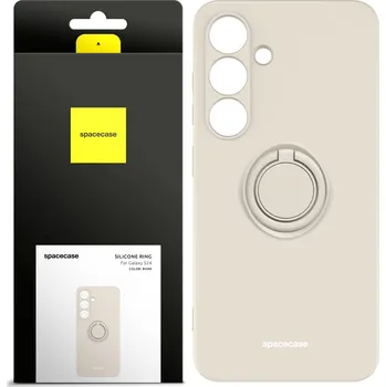 Pouzdro na mobilní telefon Zadní Kryt Spacecase pro Samsung Galaxy S24 béžový