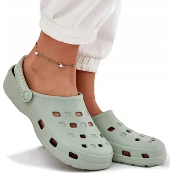 Dámská obuv NAZOUVÁKY PĚNOVÉ PANTOFLE LEMIGO 806 MÁTOVÉ 38