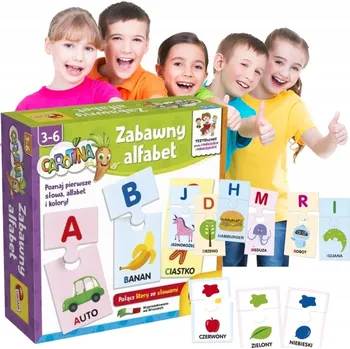 Desková hra Edukační hra pro 4leté děti Hračka LOGICKÁ Stolní hra Carotina Zábavná