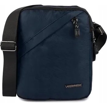 Pánská MALÁ obdélníková taška přes rameno s nastavitelným pásek a kapsou. Vyztužená.