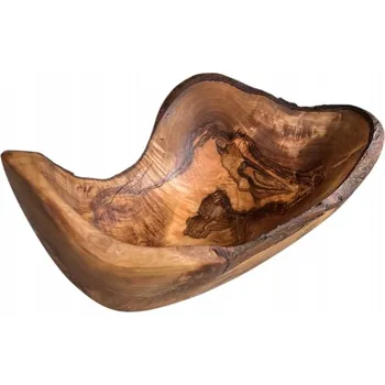 Oválná miska z olivového dřeva DMS20 Arkay na pochutiny