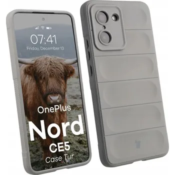 Pouzdro na mobilní telefon Zadní Kryt Bizon pro OnePlus Nord CE5 šedý