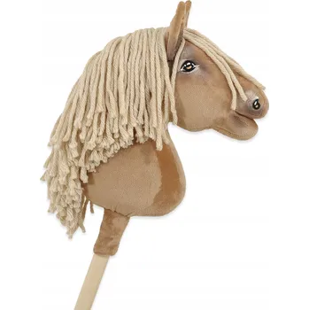 Hobby horsing Hobby Horse kůň na tyči Premium - izabelovitý A4