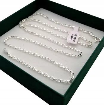 Řetízek STŘÍBRNÝ ŘETÍZEK VZOR ANKR, KOVANÝ, PLNÝ, STŘÍBRO 925, 60 CM