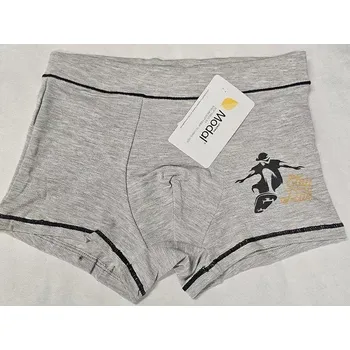 Chlapecké spodní prádlo Chlapecké modalové boxerky Stay Rad - 110-116 / světle šedá