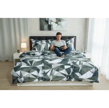 Povlečení Povlečení mikrosatén ALBA šedé