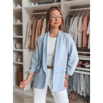 Dámské sako Dámské oversize sako SOFT LOVE světle hnědá