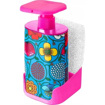 DÁVKOVAČ tekutiny NA MYTÍ NÁDOBÍ + HOUBIČKA