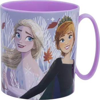 Ledové Království Frozen Anna Elsa hrnek do mikrovlnky s uchem 350 ml