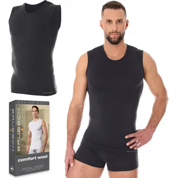 Podprsenka Brubeck tílko SL10160 kulatý výstřih bez rukávů šedé barvy velikost L