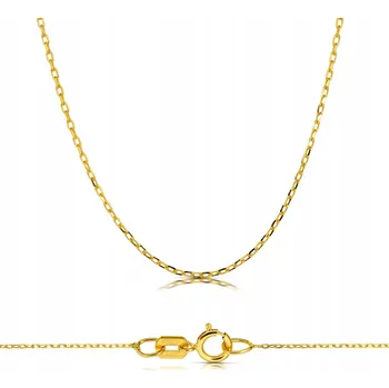 Řetízek Řetízek zlatý złocisto ankr 585 45 cm 0,06 cm