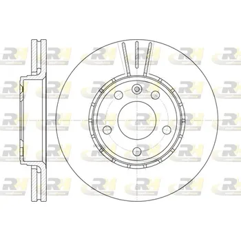 Brzdový kotouč Brzdový kotouč ROADHOUSE 6682.10